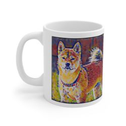 Picture of Akita Shiba Inu-Party Confetti Mug