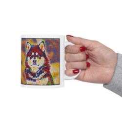 Picture of Alaskan Malamute-Party Confetti Mug