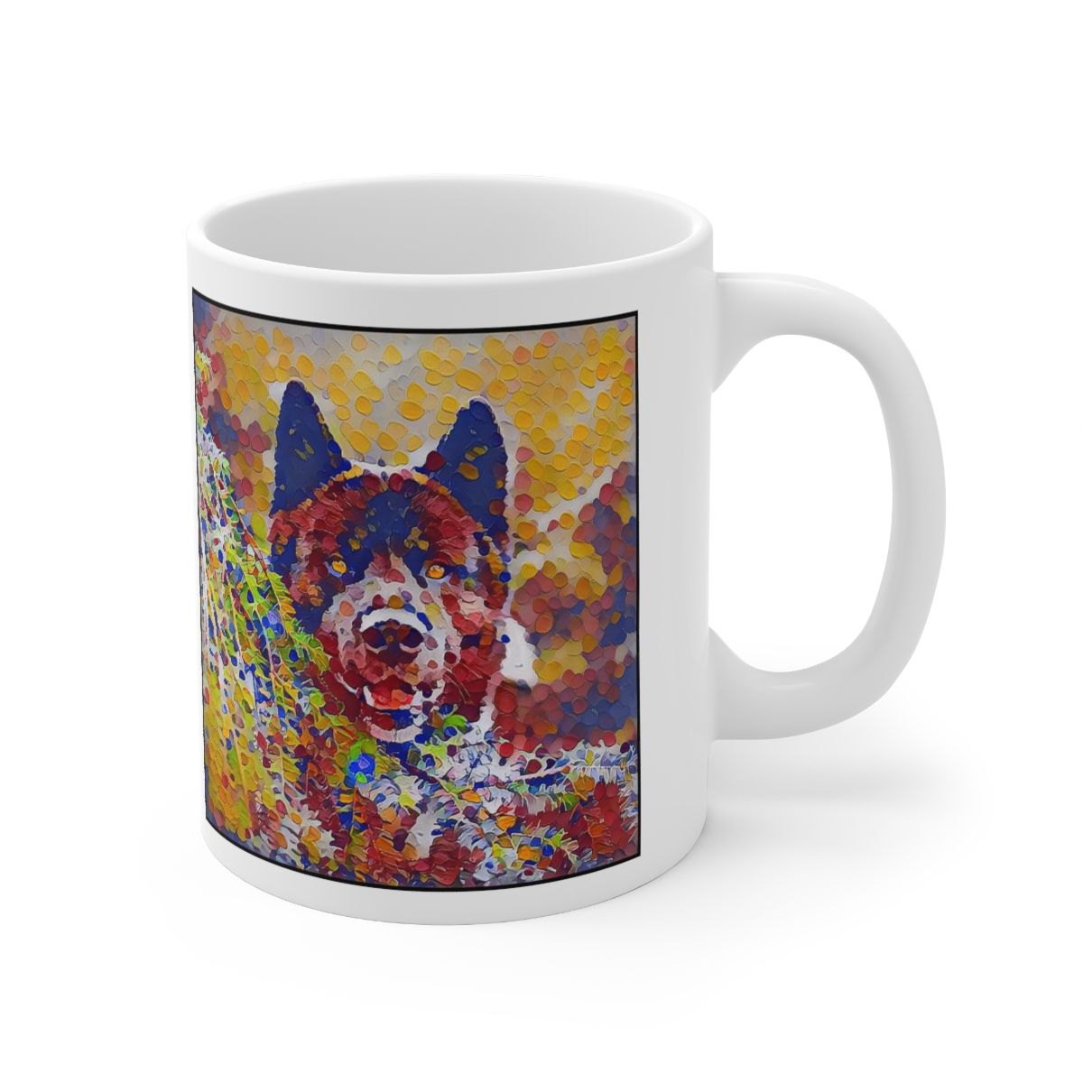 Picture of American Akita-Party Confetti Mug