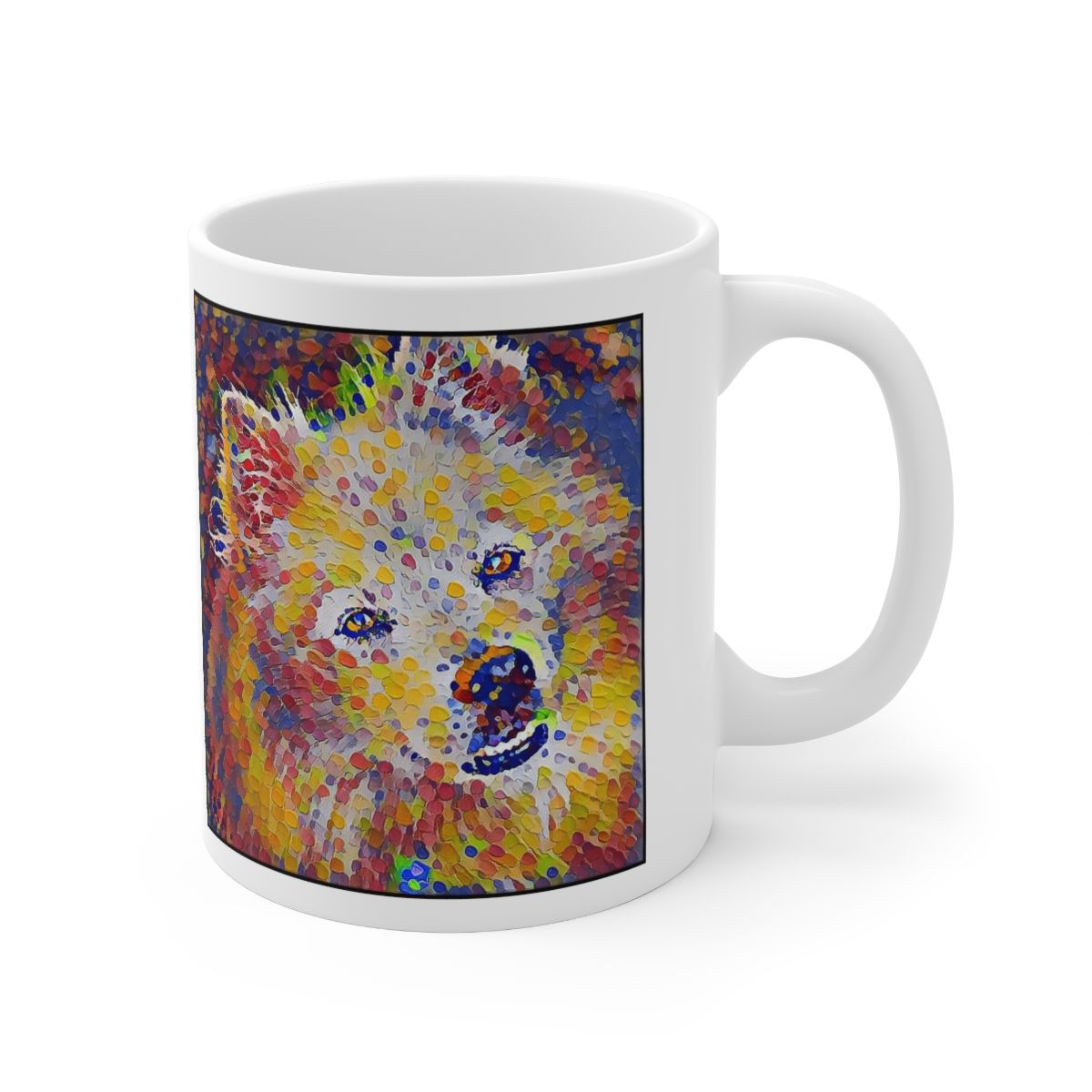 Picture of American Eskimo-Party Confetti Mug