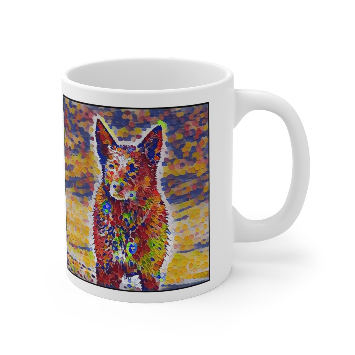 Picture of Australian Kelpie-Party Confetti Mug