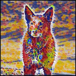 Picture of Australian Kelpie-Party Confetti Mug