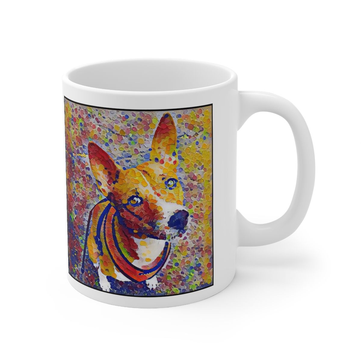 Picture of Basenji-Party Confetti Mug