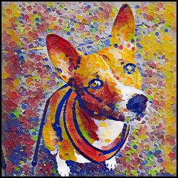 Picture of Basenji-Party Confetti Mug