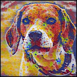 Picture of Beagle-Party Confetti Mug