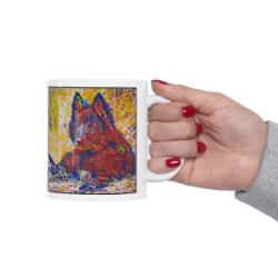Picture of Belgian Sheepdog Belgian Shepherd-Party Confetti Mug