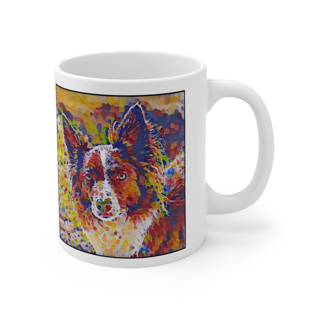 Picture of Border Collie-Party Confetti Mug