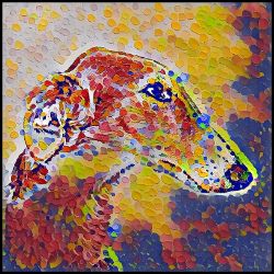 Picture of Borzoi-Party Confetti Mug