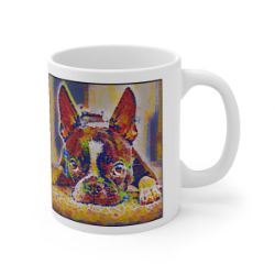 Picture of Boston Terrier-Party Confetti Mug