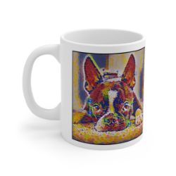 Picture of Boston Terrier-Party Confetti Mug