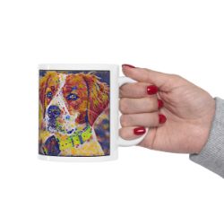 Picture of Brittany Spaniel-Party Confetti Mug