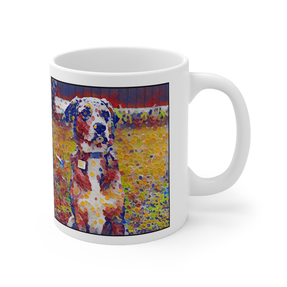 Picture of Catahoula Leopard Dog-Party Confetti Mug
