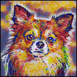 Picture of Chihuahua Long Hair-Party Confetti Mug