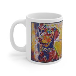 Picture of Doberman-Party Confetti Mug