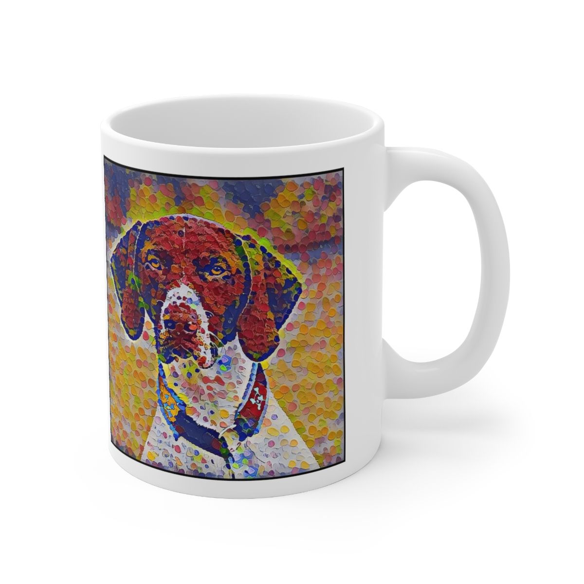 Picture of German Shorthaired Pointer-Party Confetti Mug
