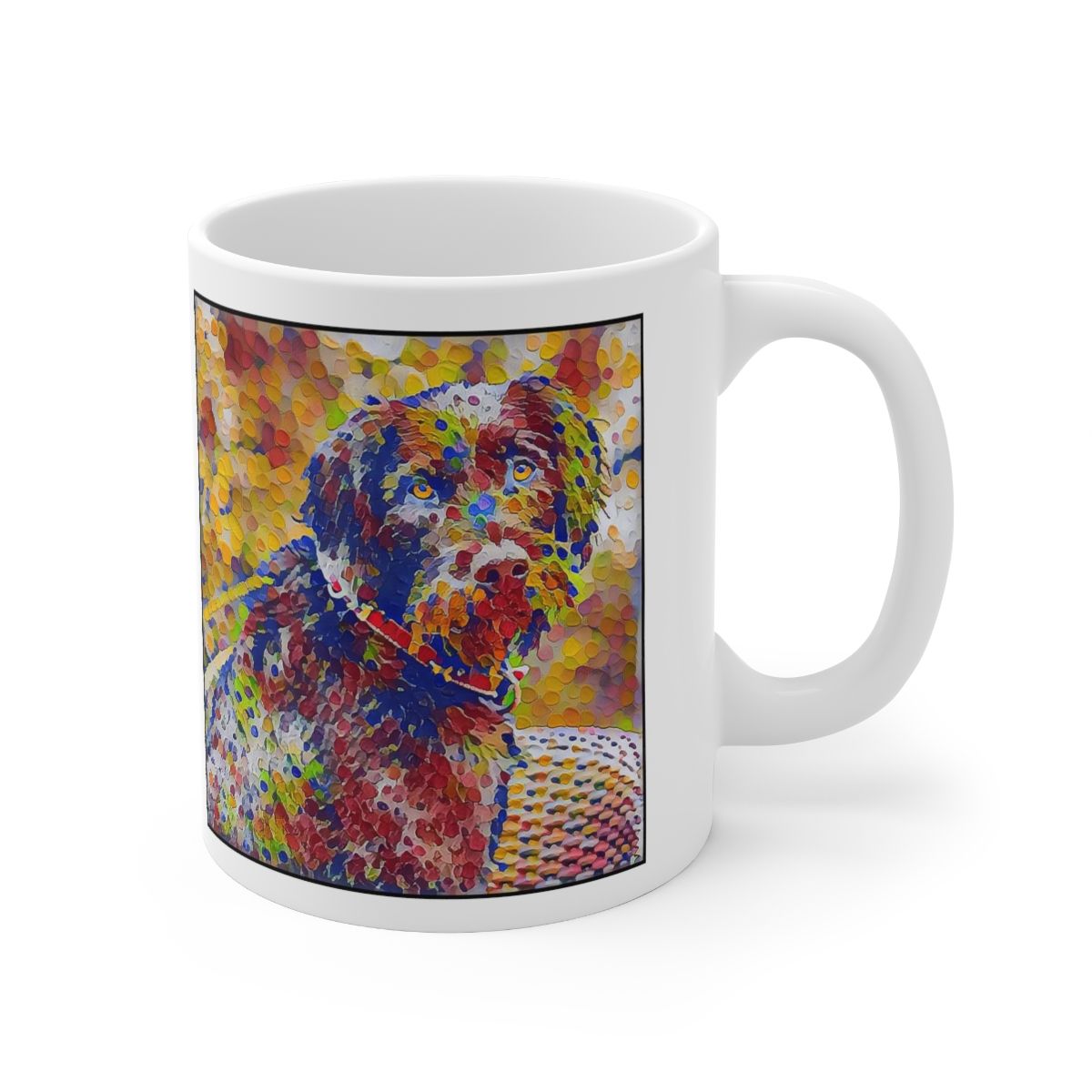 Picture of German Wirehaired Pointer-Party Confetti Mug