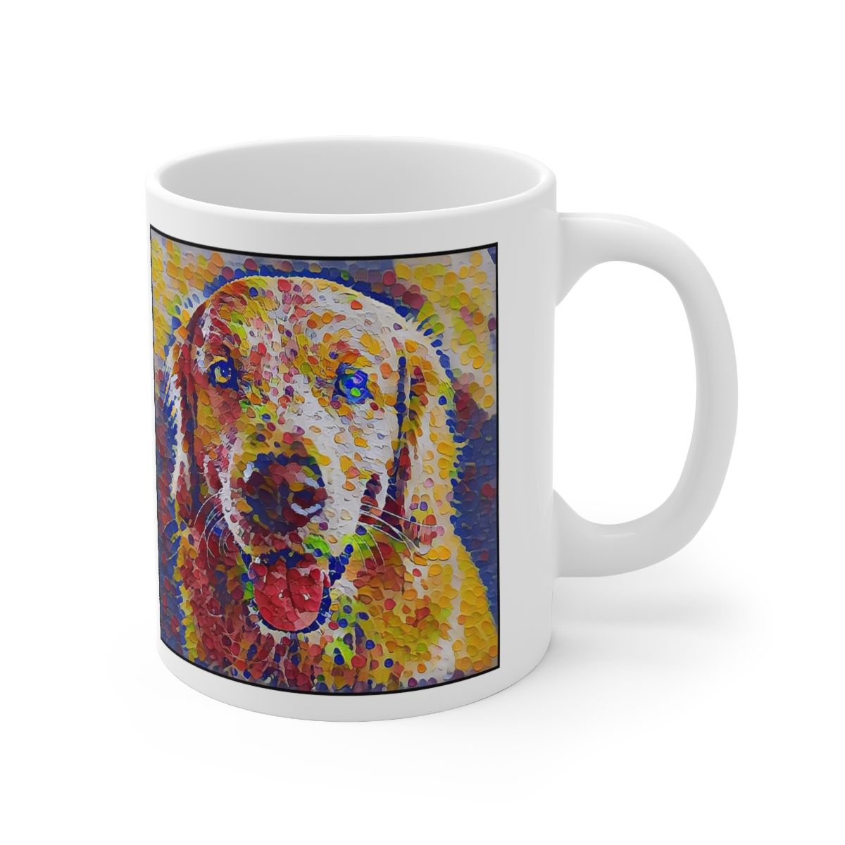 Picture of Golden Retriever-Party Confetti Mug
