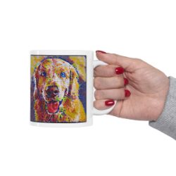 Picture of Golden Retriever-Party Confetti Mug