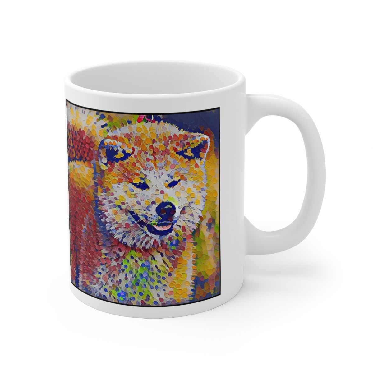 Picture of Japanese Akita Inu-Party Confetti Mug