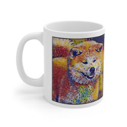 Picture of Japanese Akita Inu-Party Confetti Mug