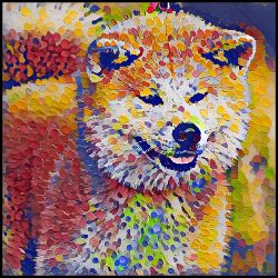 Picture of Japanese Akita Inu-Party Confetti Mug