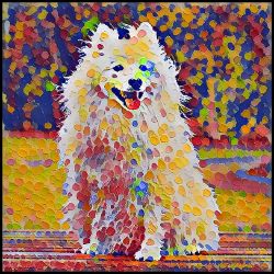 Picture of Japanese Spitz-Party Confetti Mug