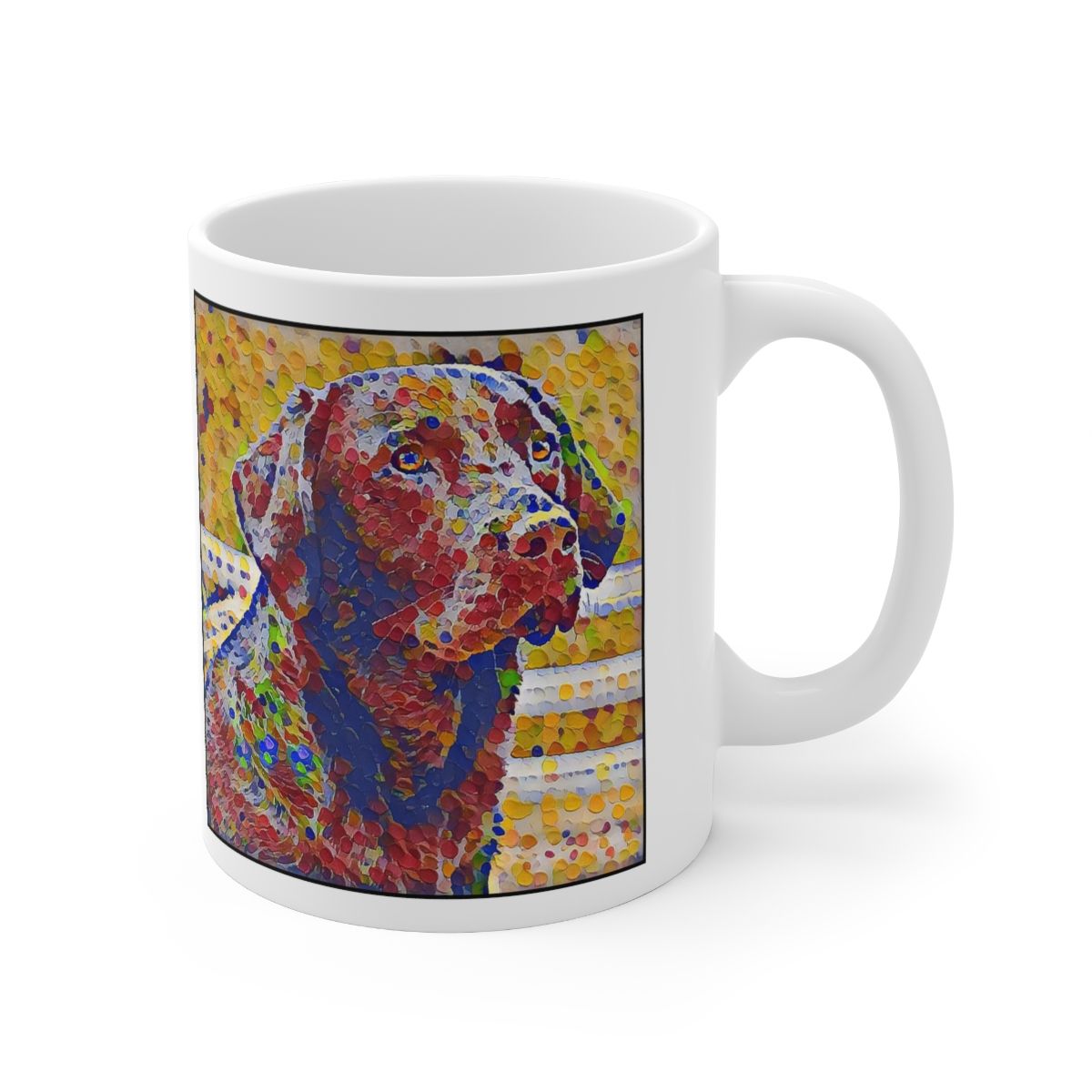 Picture of Labrador Retriever-Party Confetti Mug