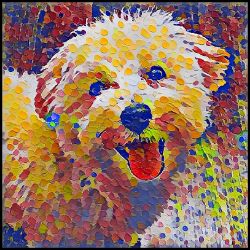 Picture of Maltipoo-Party Confetti Mug