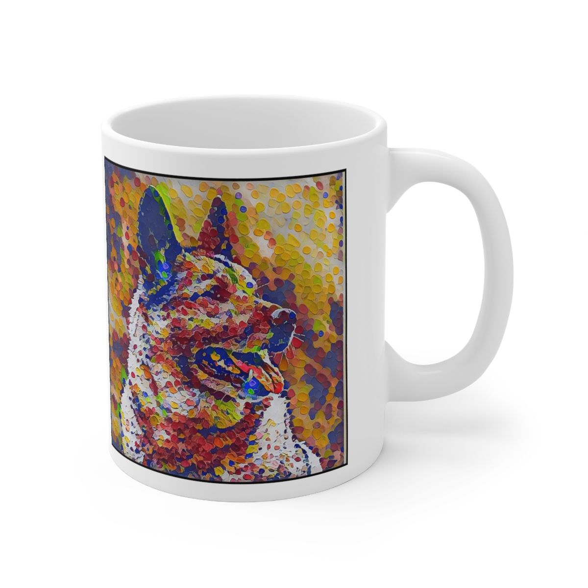 Picture of Norwegian Elkhound-Party Confetti Mug