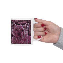 Picture of Cairn Terrier-Plump Wine Mug