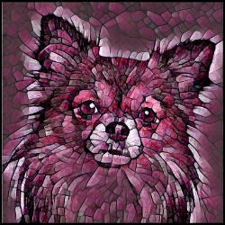 Picture of Chihuahua Long Hair-Plump Wine Mug