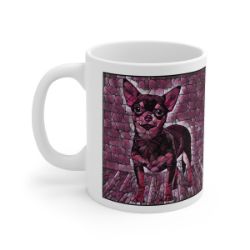 Picture of Chihuahua Smooth Coat-Plump Wine Mug