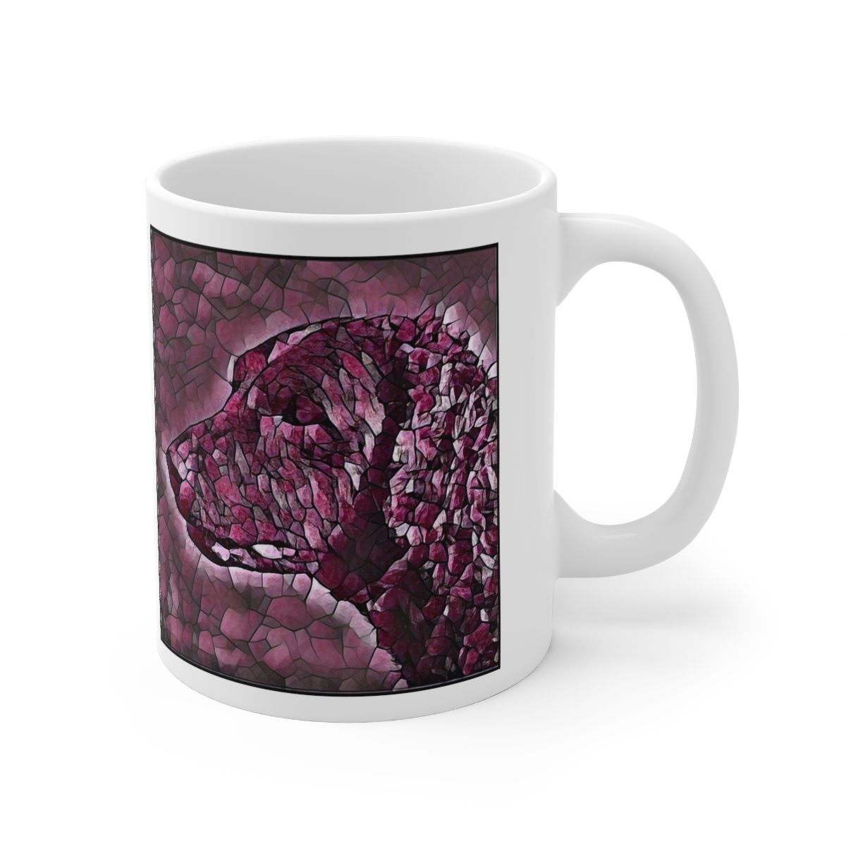 Picture of Curly Coated Retriever-Plump Wine Mug