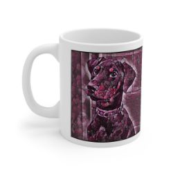 Picture of Doberman-Plump Wine Mug