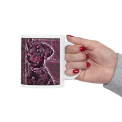 Picture of Doberman-Plump Wine Mug