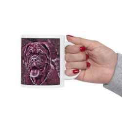 Picture of Dogue de Bordeux-Plump Wine Mug