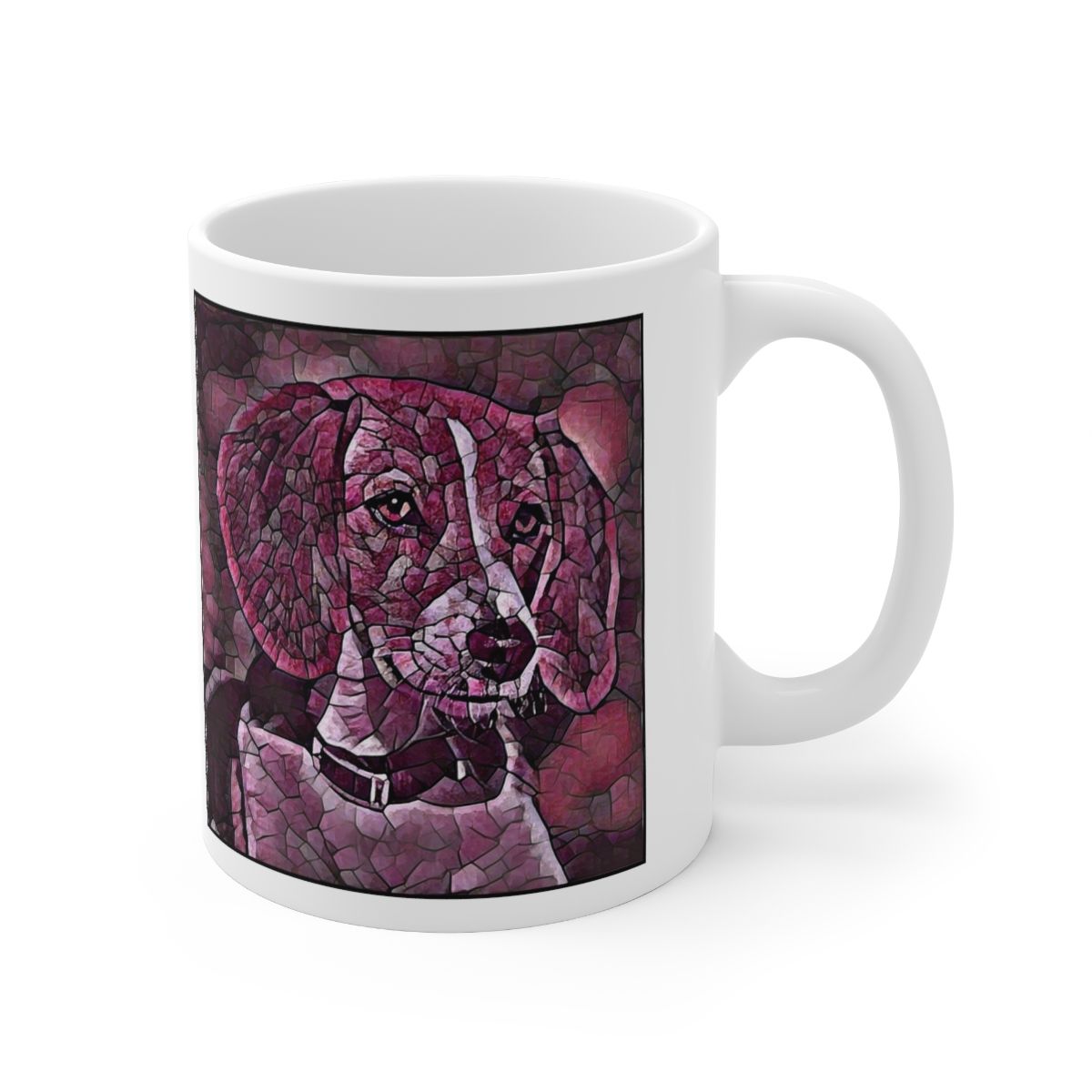 Picture of English Foxhound-Plump Wine Mug