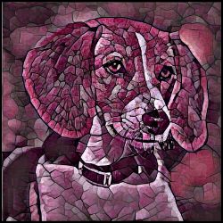 Picture of English Foxhound-Plump Wine Mug