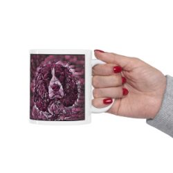 Picture of English Springer Spaniel-Plump Wine Mug