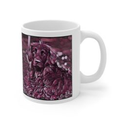 Picture of German Long Haired Pointer-Plump Wine Mug