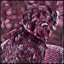 Picture of German Wirehaired Pointer-Plump Wine Mug