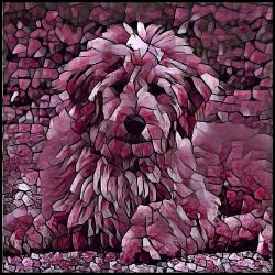 Picture of Golden Doodle-Plump Wine Mug