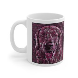 Picture of Golden Retriever-Plump Wine Mug