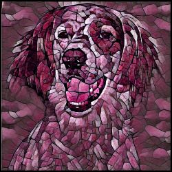 Picture of Irish Red and White Setter-Plump Wine Mug