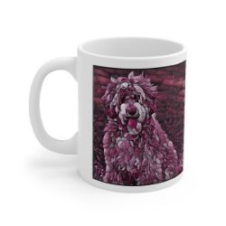 Picture of Labradoodle-Plump Wine Mug