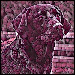 Picture of Labrador Retriever-Plump Wine Mug