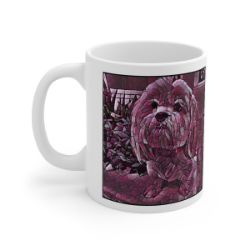 Picture of Lhasa Apso-Plump Wine Mug