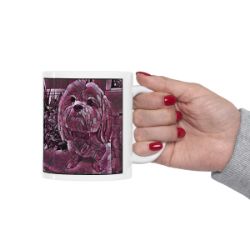 Picture of Lhasa Apso-Plump Wine Mug