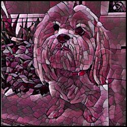 Picture of Lhasa Apso-Plump Wine Mug