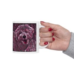 Picture of Maltipoo-Plump Wine Mug